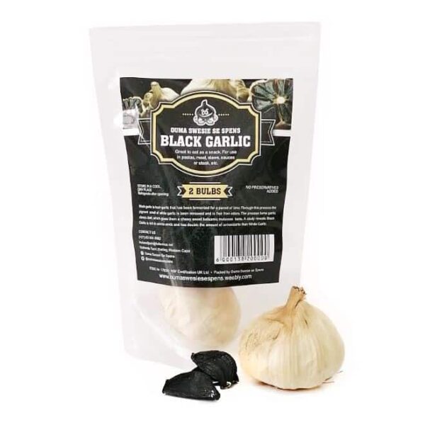Ouma Swesie Black Garlic Bulbs